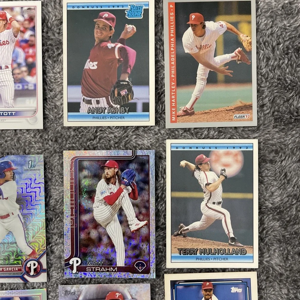 Philadelphia‎ Phillies Baseball 29 Card Lot - Rookies, Stars, Inserts, Parallels